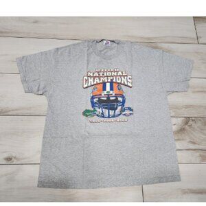 Vtg Florida Gators Football UF SEC 2008 Champions T Shirt Men’s Size 2XL